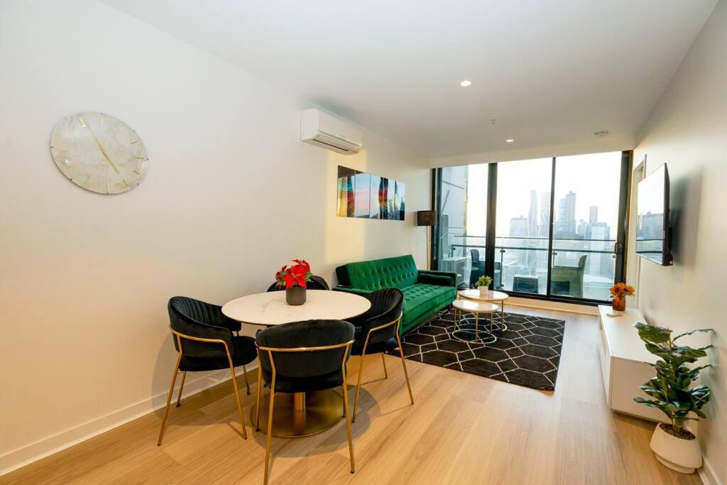 Luxe Haven - 42Nd Floor Panoramic City Views 멜번 외부 사진